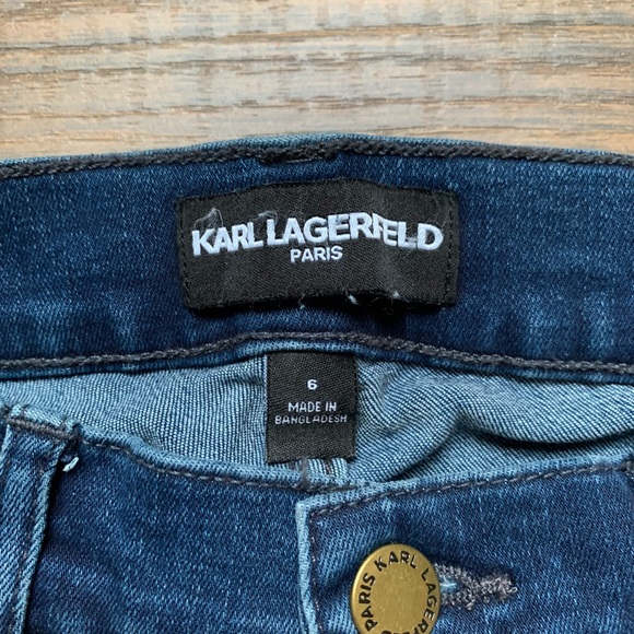 (2/$30) Karl Lagerfeld Paris Denim Jeans - Picture 2 of 3